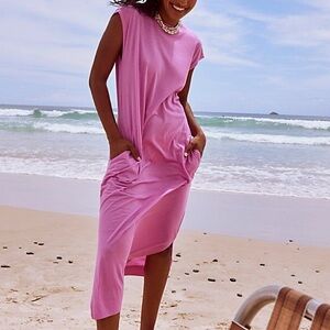Free People Beach All Day Long Midi Dress